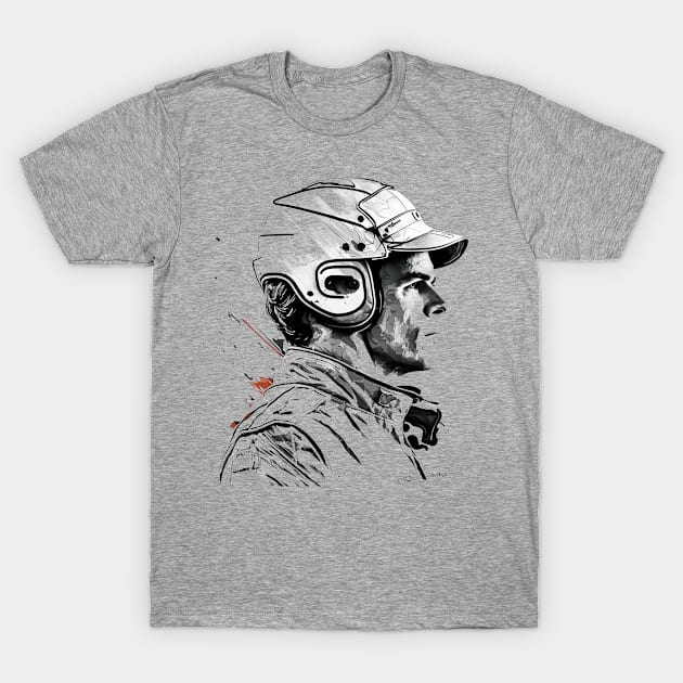 Racing Driver Art T-Shirt by CPT T's